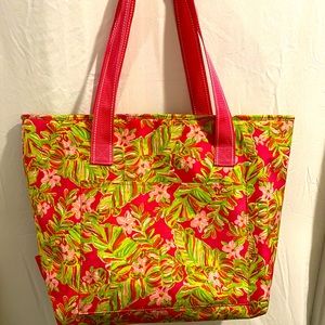 Lily Pulitzer cooler tote